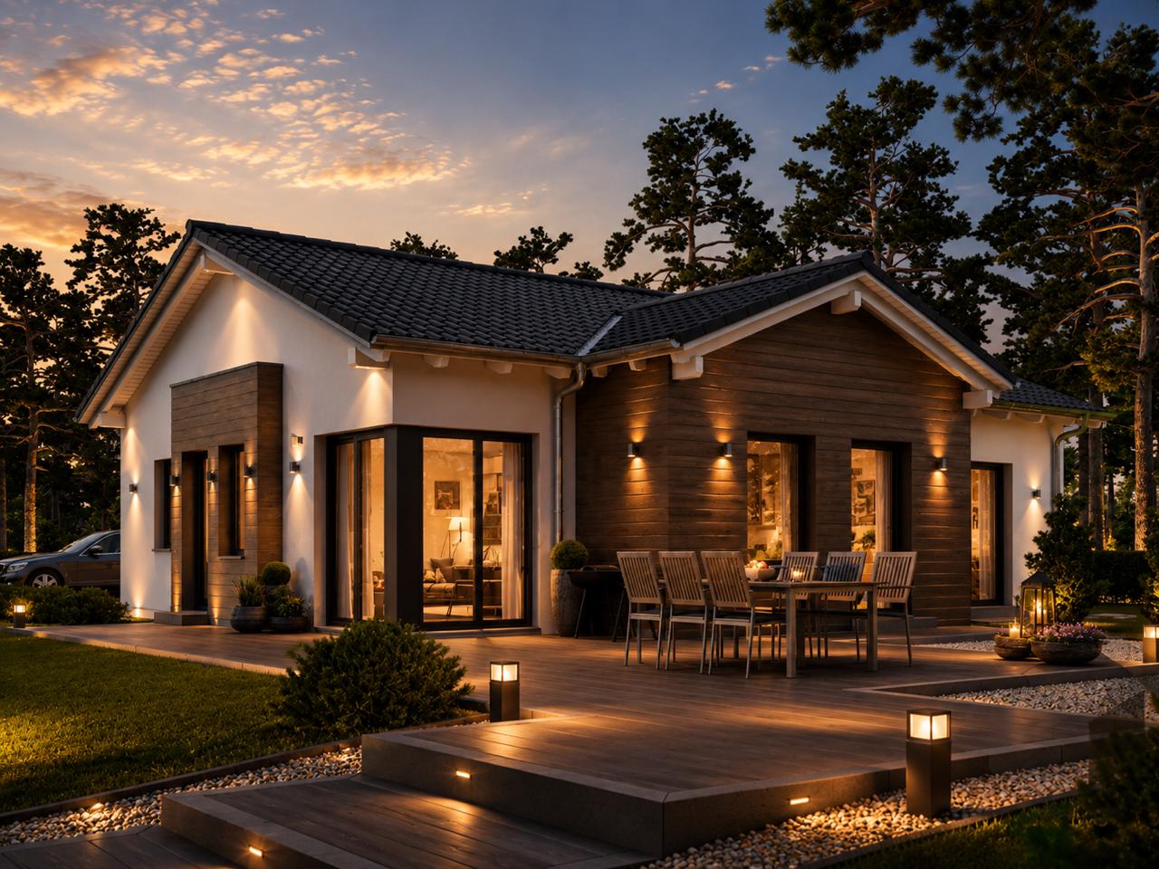 127m2 Tek Katlı Çelik Ev