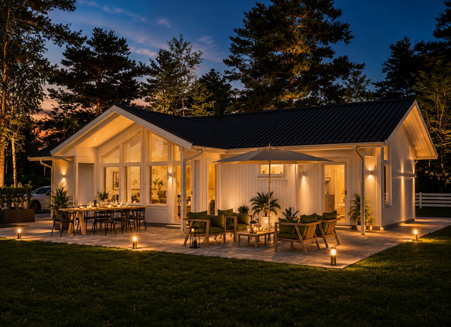 126m2 Tek Katlı Çelik Ev