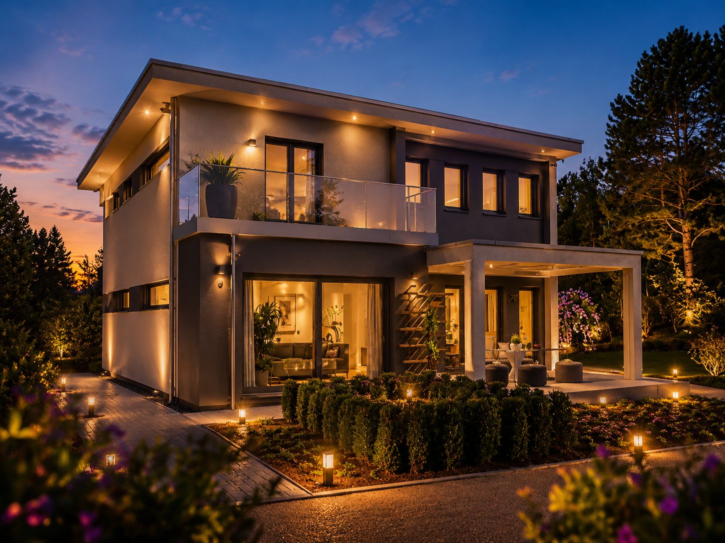 172m2 İki Katlı Çelik Ev