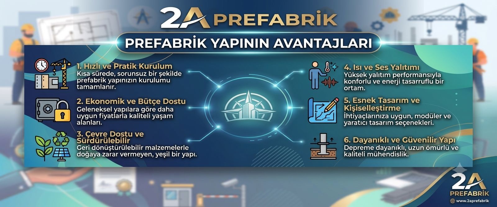 Prefabrik Yapının Avantajları